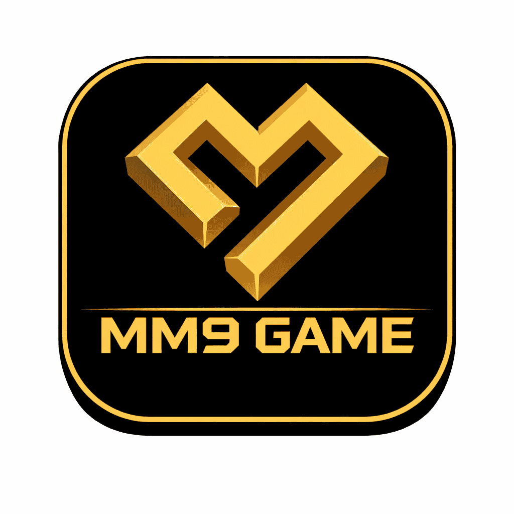 MM9 Game App homepage with multiple gaming options